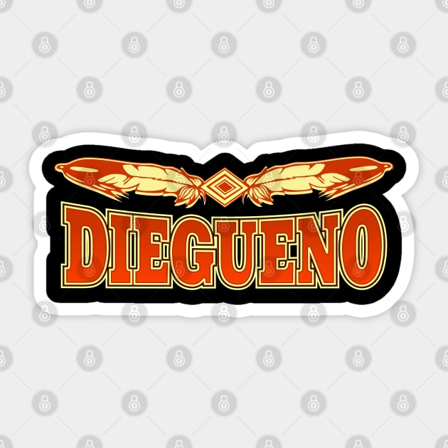 Diegueno Tribe Sticker by MagicEyeOnly